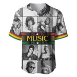 Black Music Month Legends Tribute Baseball Jersey