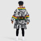 Black Music Month Legends Tribute Kid Wearable Blanket Hoodie