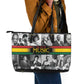 Black Music Month Legends Tribute Leather Tote Bag
