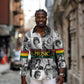 Black Music Month Legends Tribute Long Sleeve Button Shirt