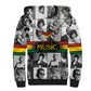 Black Music Month Legends Tribute Sherpa Hoodie