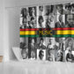 Black Music Month Legends Tribute Shower Curtain