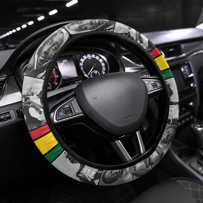 Black Music Month Legends Tribute Steering Wheel Cover
