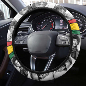 Black Music Month Legends Tribute Steering Wheel Cover