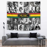 Black Music Month Legends Tribute Tapestry