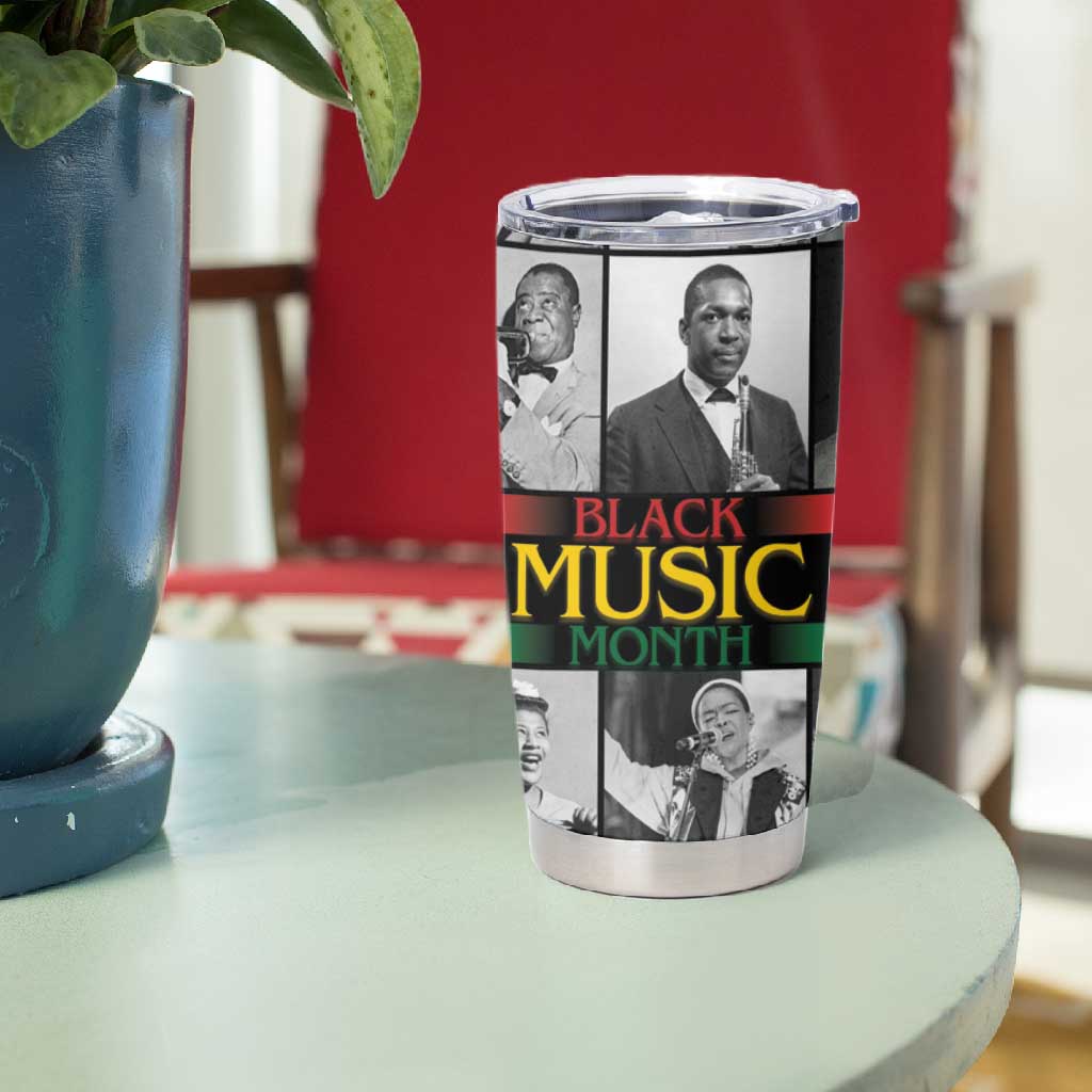 Black Music Month Legends Tribute Tumbler Cup