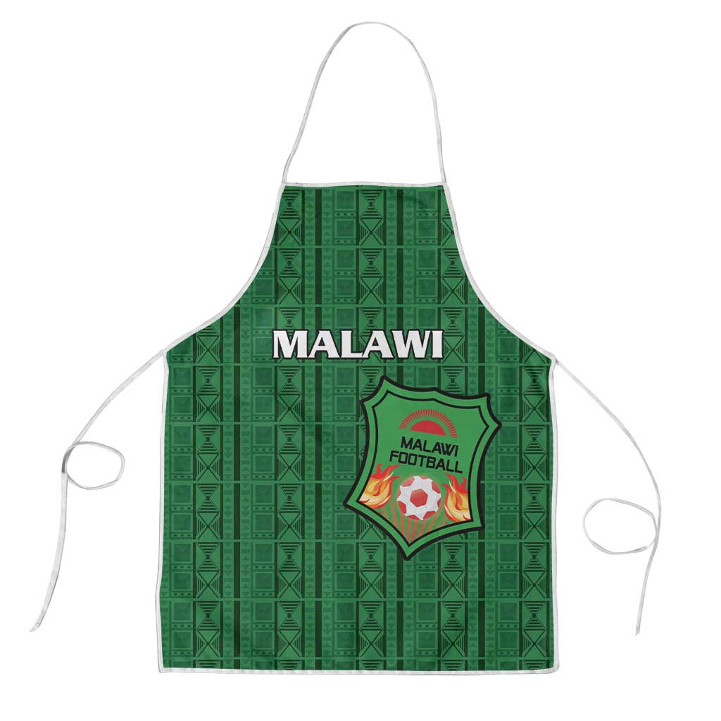 Malawi Football Apron Come On Flames - Green