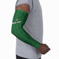 Custom Malawi Football Arm Sleeves Come On Flames - Green