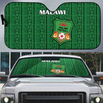 Malawi Football Auto Sun Shade Come On Flames - Green