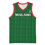 Custom Malawi Football Basketball Jersey Go Champions - Green LT15