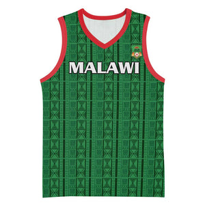 Custom Malawi Football Basketball Jersey Go Champions - Green LT15