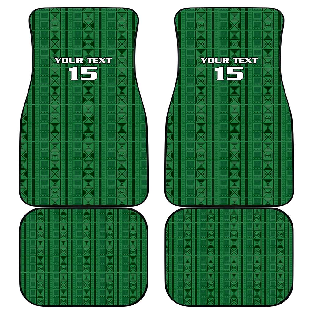 Malawi Football Car Mats Go Champions - Green - African Pride