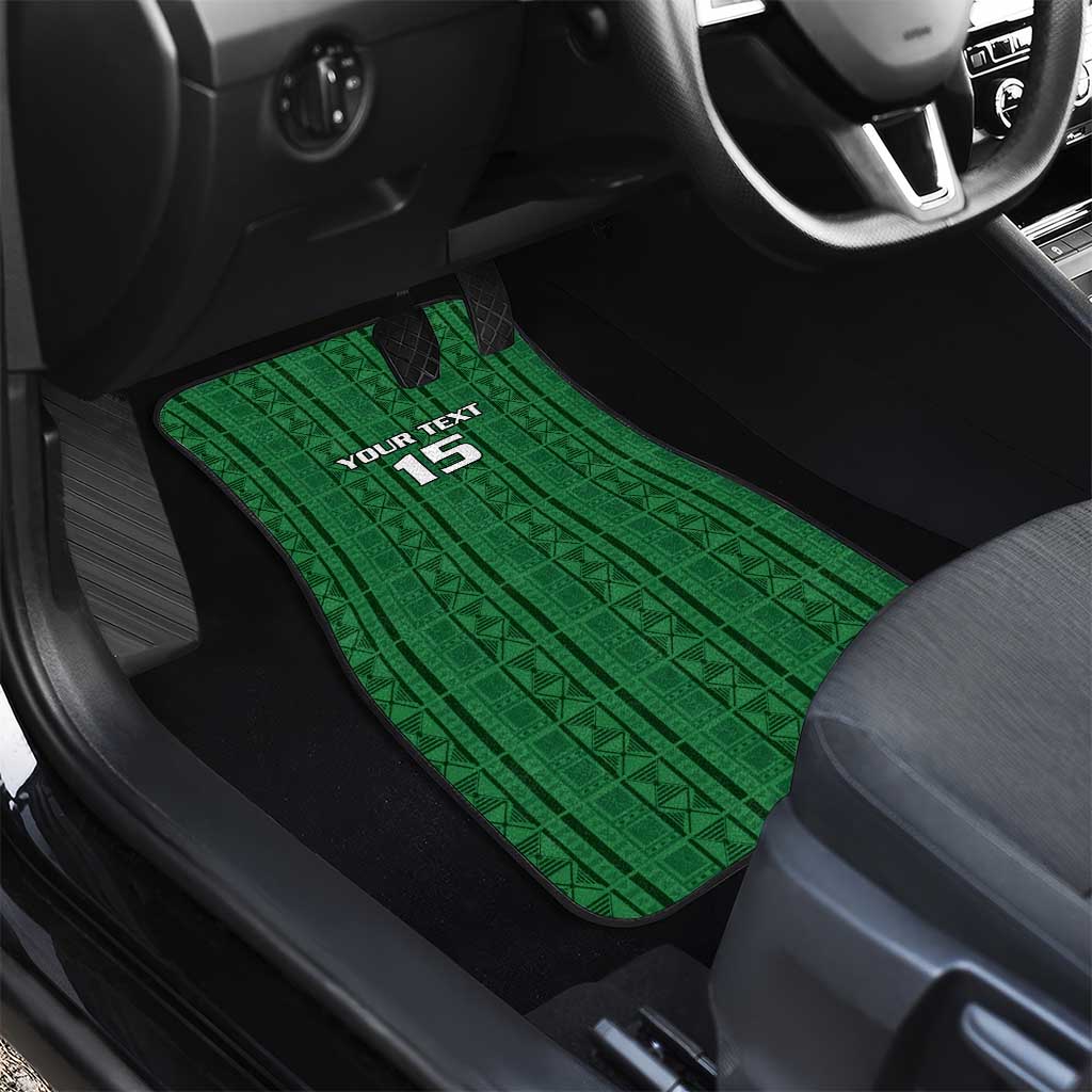 Malawi Football Car Mats Go Champions - Green - African Pride