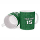 Custom Malawi Football Ceramic Mug Come On Flames - Green