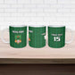 Custom Malawi Football Ceramic Mug Come On Flames - Green