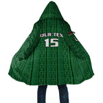 Custom Malawi Football Cloak Come On Flames - Green