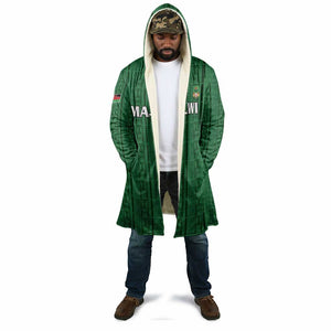 Custom Malawi Football Cloak Come On Flames - Green