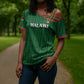 Custom Malawi Football Cross Shoulder Shirt Come On Flames - Green