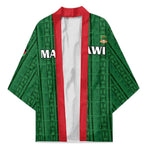 Custom Malawi Football Kimono Come On Flames - Green