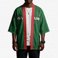 Custom Malawi Football Kimono Come On Flames - Green