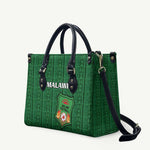 Malawi Football Leather Bag Come On Flames - Green