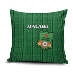 Malawi Football Pillow Cover Come On Flames - Green