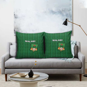 Malawi Football Pillow Cover Come On Flames - Green