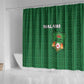 Malawi Football Shower Curtain Go Champions - Green - African Pride