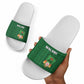 Malawi Football Slide Sandals Come On Flames - Green