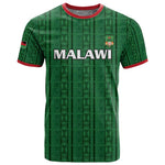 Custom Malawi Football T shirt Go Champions - Green - African Pride