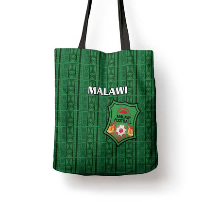 Malawi Football Tote Bag Come On Flames - Green