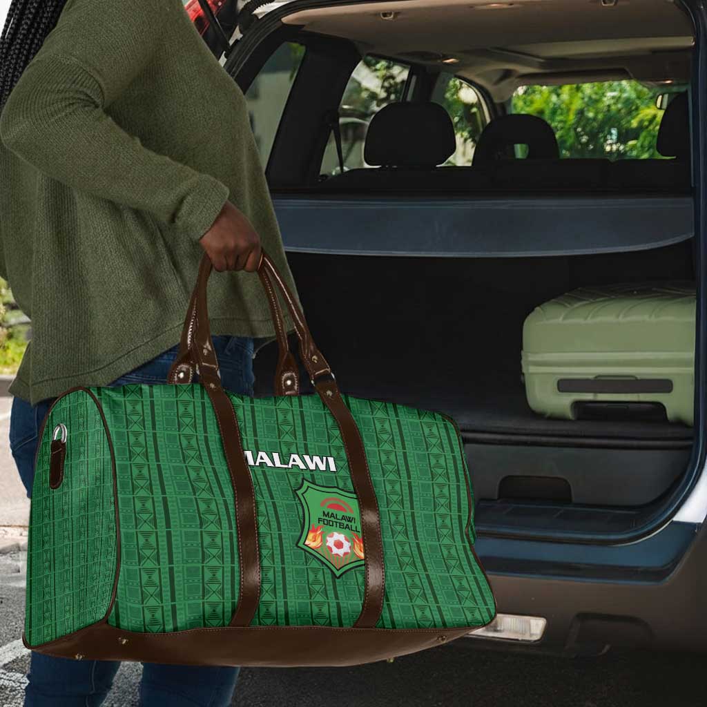 Malawi Football Travel Bag Come On Flames - Green