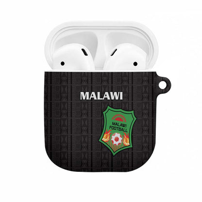 Malawi Football AirPods Case Come On Flames - Black
