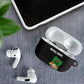 Malawi Football AirPods Case Come On Flames - Black