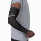Custom Malawi Football Arm Sleeves Come On Flames - Black