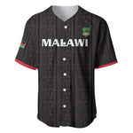 Custom Malawi Football Baseball Jersey Go Champions - Black - African Pride
