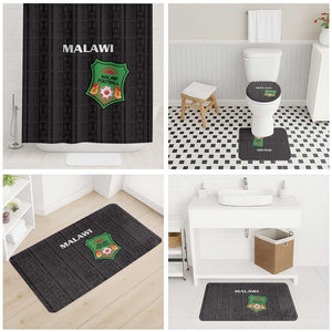 Malawi Football Bathroom Set Come On Flames - Black