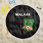 Malawi Football Beach Blanket Go Champions - Black - African Pride