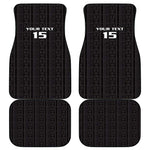 Malawi Football Car Mats Go Champions - Black - African Pride