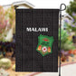 Malawi Football Garden Flag Go Champions - Black - African Pride