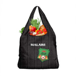 Malawi Football Grocery Bag Go Champions - Black - African Pride