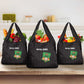 Malawi Football Grocery Bag Go Champions - Black - African Pride