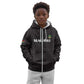 Custom Malawi Football Kid Hoodie Go Champions - Black - African Pride