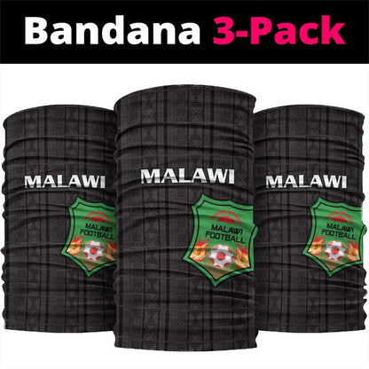 Malawi Football Neck Gaiter Go Champions - Black LT15