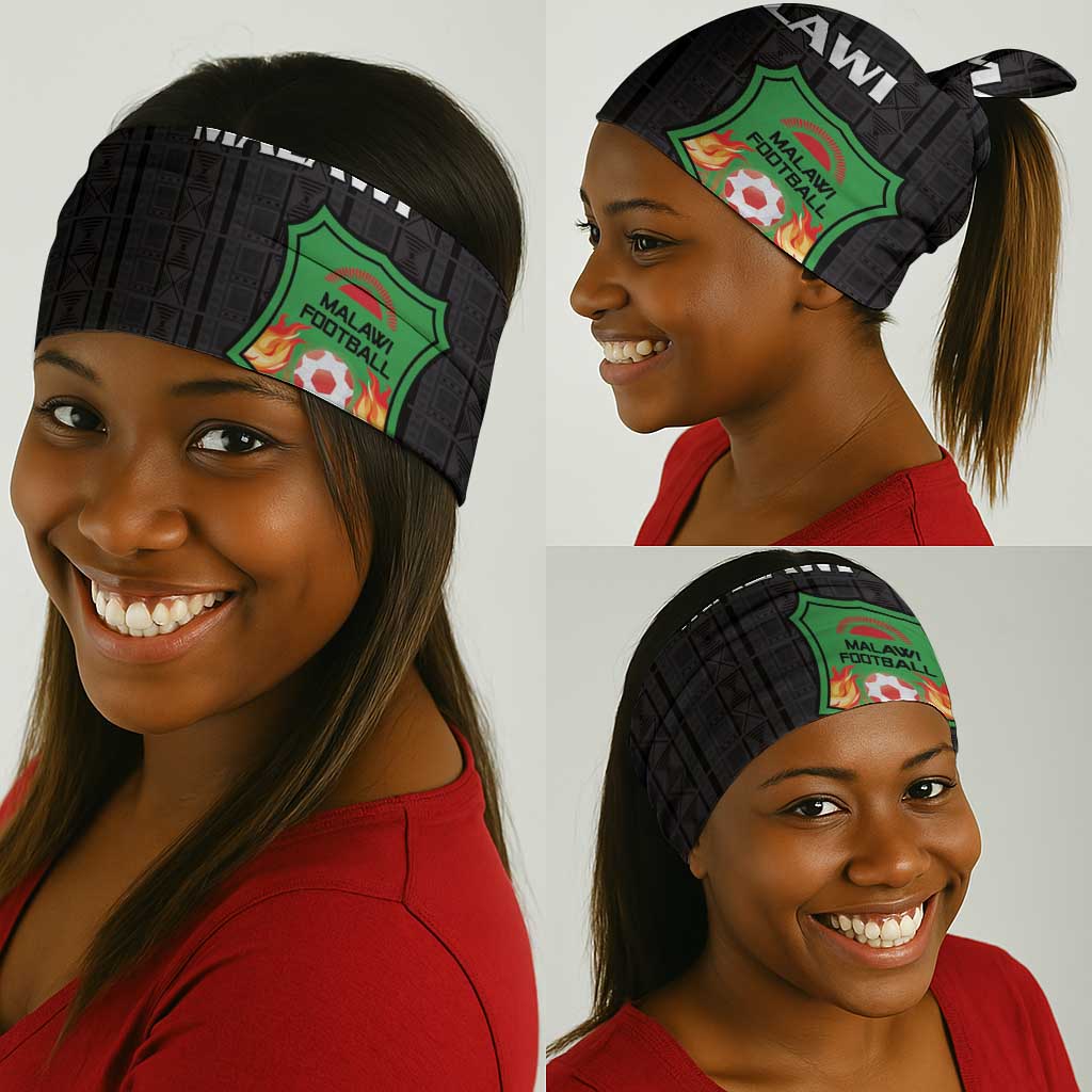 Malawi Football Neck Gaiter Go Champions - Black LT15