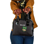Malawi Football Shoulder Handbag Go Champions - Black - African Pride
