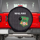 Malawi Football Spare Tire Cover Go Champions - Black - African Pride