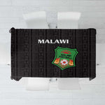 Malawi Football Tablecloth Go Champions - Black - African Pride