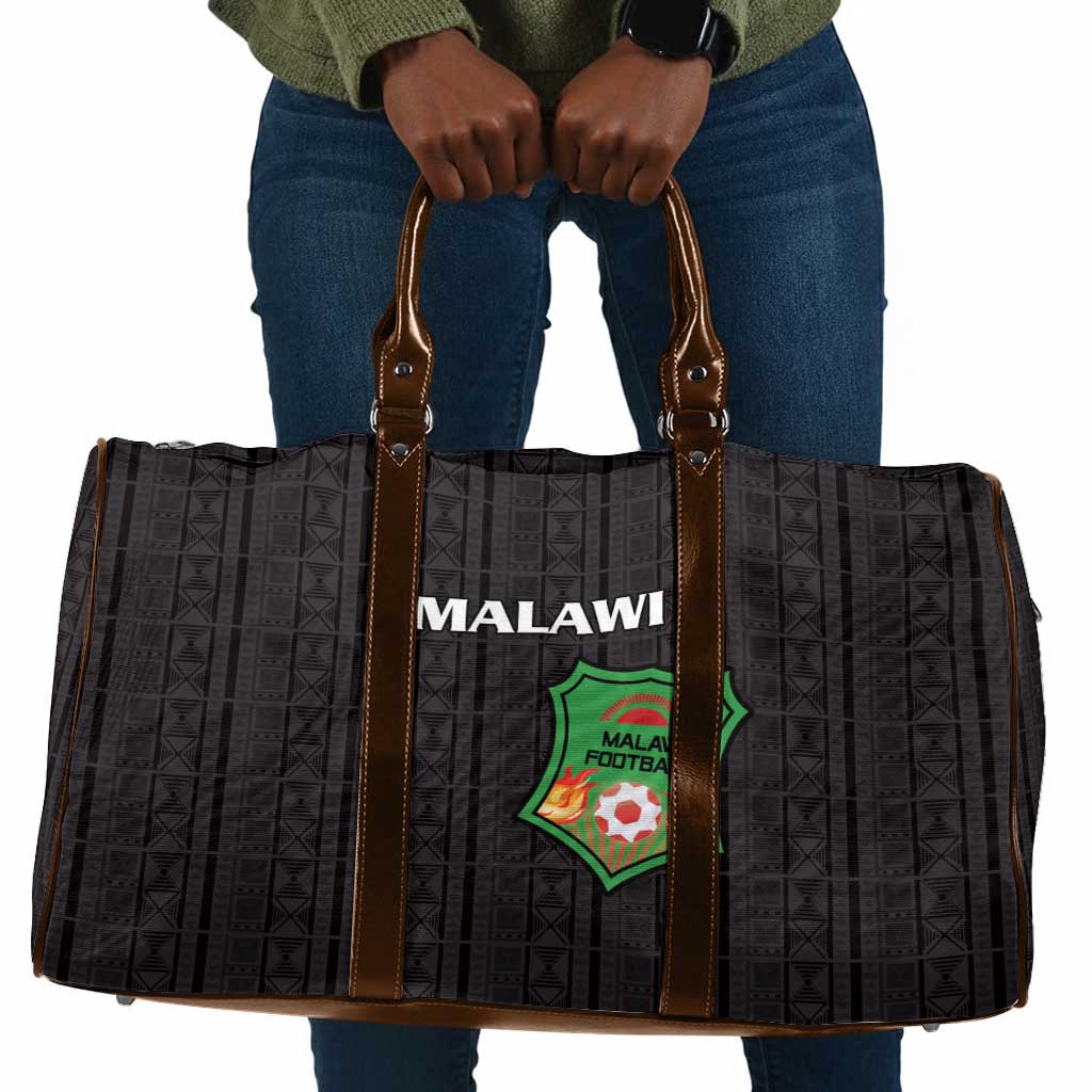 Malawi Football Travel Bag Come On Flames - Black