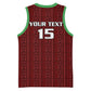 Custom Malawi Football Basketball Jersey Go Champions - Red LT15